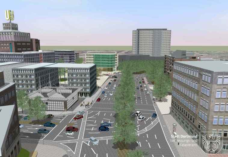 Stadtplanung-3D-Visualisierung-Dortmund