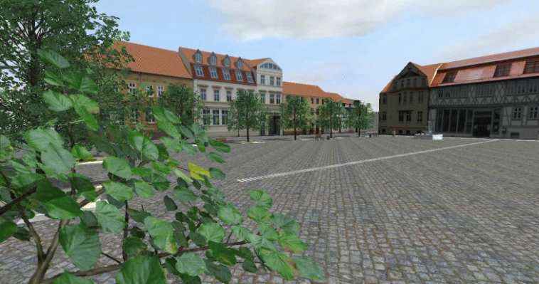 Stadtplanung-3D-Visualisierung-Stadtmodell-Haldensleben