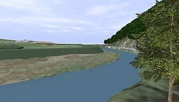 3D Visualisierungssoftware für Planung zum Hochwasserschutz